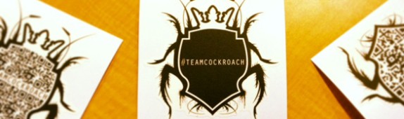 On-Demand Promotional Graphics for the Cockroach Theater, Downtown Las Vegas!  #TeamCockroach