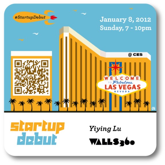 Custom Wall Graphics for Startup Debut @ CES!