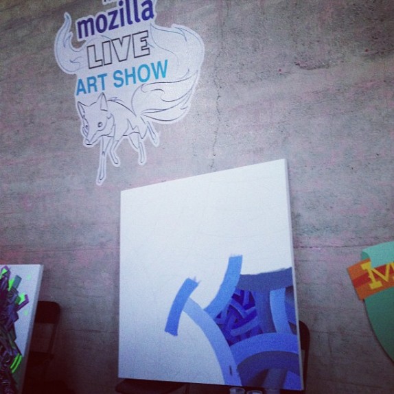 Custom Wall Graphics for UNCUBED SF – Featuring The Mozilla Live Art Show!