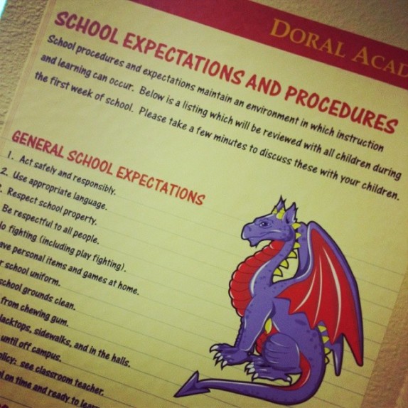 Custom Wall Graphics for The Doral Academy Arts Integration School in Las Vegas!