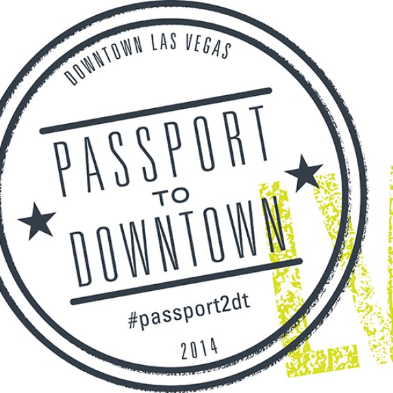 Custom Wall Graphics + Promotional Badges for PASSPORT TO DOWNTOWN at #CES2014 in Las Vegas!