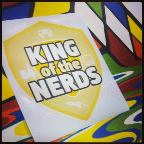 Custom Wall Graphics for King of the Nerds and Loot Crate!