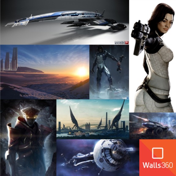 Walls360 July 2014 Super Sale + NEW Mass Effect and Dragon Age Video Game Wall Graphics!