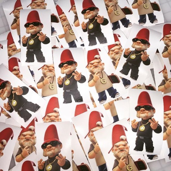 Walls360 custom #GnomeBoys wall graphics for Bigshot Toyworks at Designer Con #dcon2015