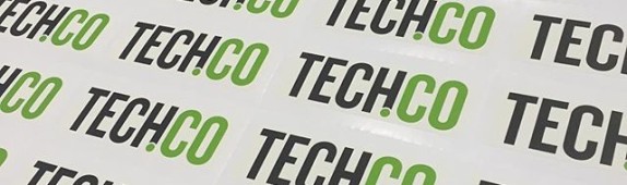 Walls360 custom wall graphics for Tech.Co at #SXSW2016