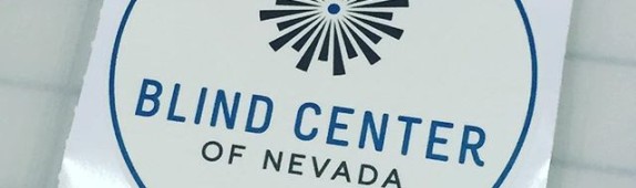 Custom wall graphics for the Blind Center of Nevada #blindcenterofnv