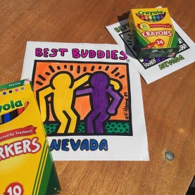 Best Buddies Nevada Coloring Party! #BestBuddiesNV