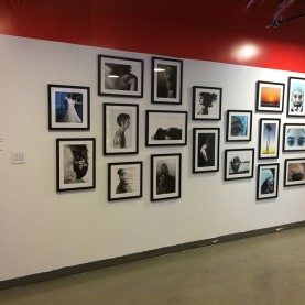Custom wall graphics for the Las Vegas Academy of the Arts exhibition at Zappos #ZapposArt #ZapposCulture