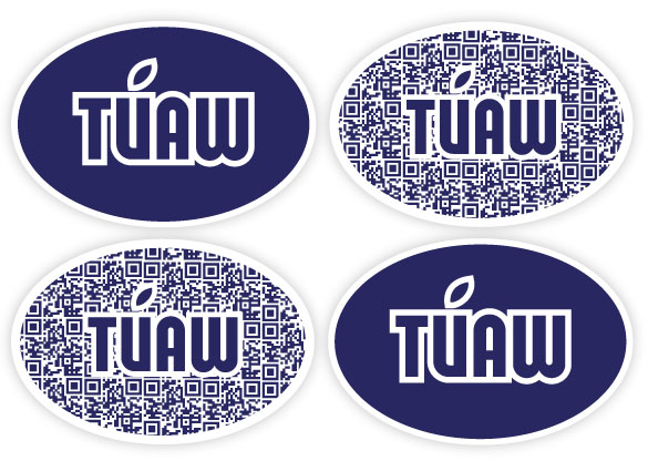 Custom TUAW Badges for MacWorld 2013!