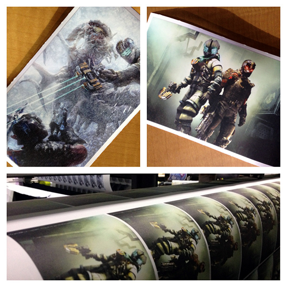 On-Demand Dead Space 3 Wall Graphics for the March 2013 Loot Crate!