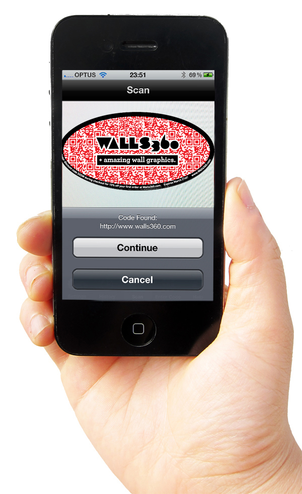 WALLS 360: On-Demand Promotional Marketing Graphics With QR Codes!
