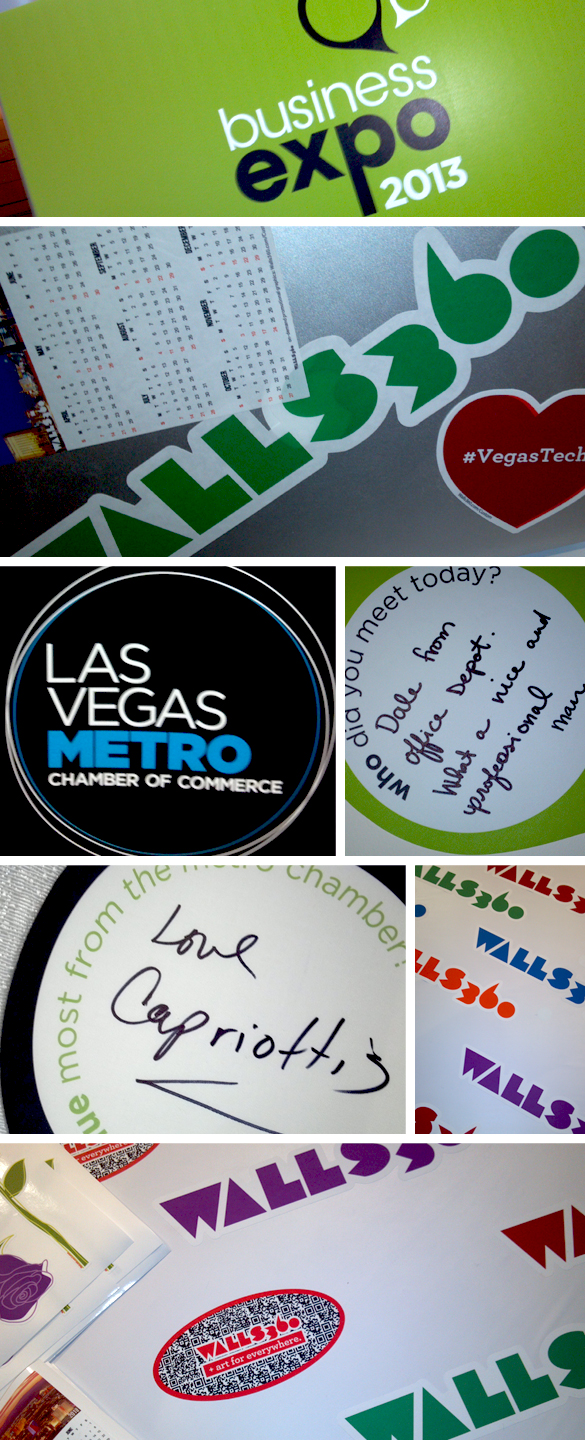 On-Demand Promotional Graphics: Las Vegas Chamber of Commerce, Business Expo 2013
