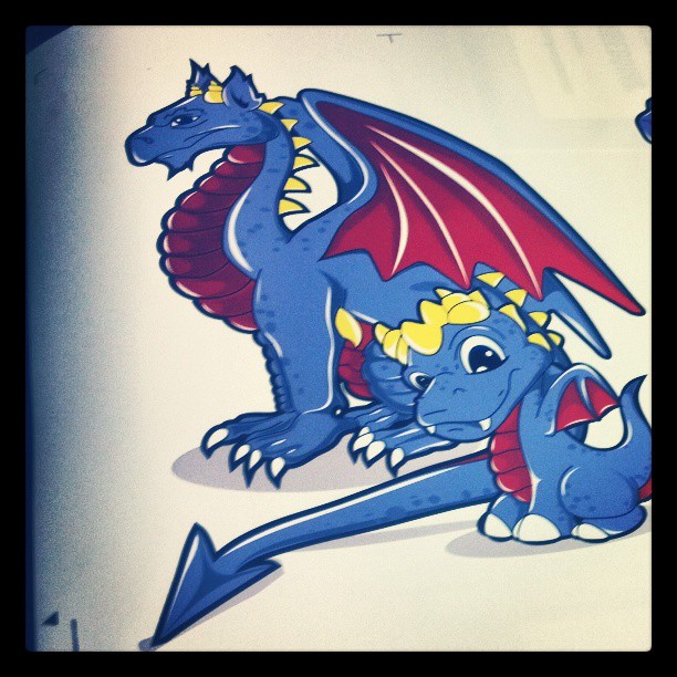 Juan Muniz x Doral Dragons Wall Graphics!  