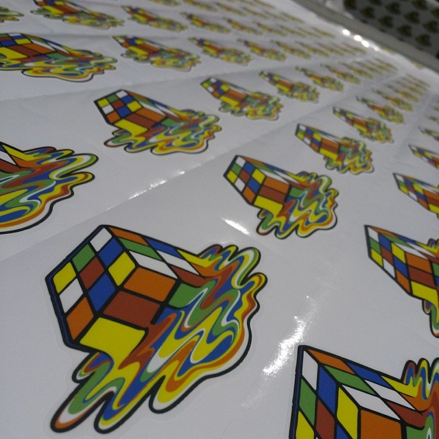 Star Trek & Rubik's Cube Re-Positionable Walls360 Custom Graphics for Loot Crate!