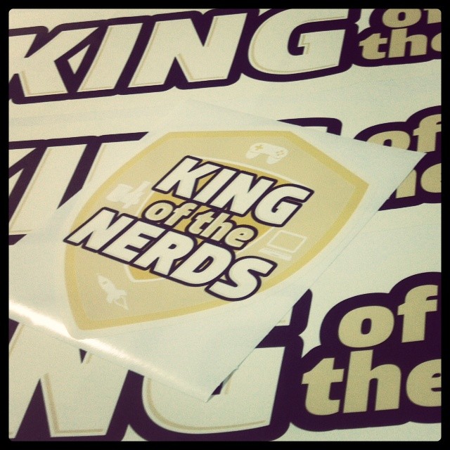 Custom Wall Graphics for King of the Nerds and Loot Crate!  