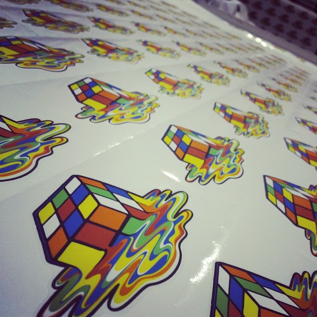 Walls360 Launches Rubik's Cube Re-Positionable Wall Graphics Collections!