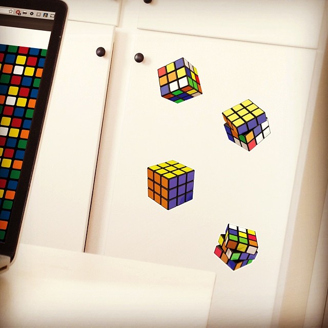 Walls360 Launches Rubik's Cube Re-Positionable Wall Graphics Collection!