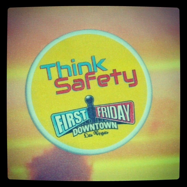 On-Demand 'Think Safety' Re-Positionable Walls360 Graphics for First Friday, Las Vegas