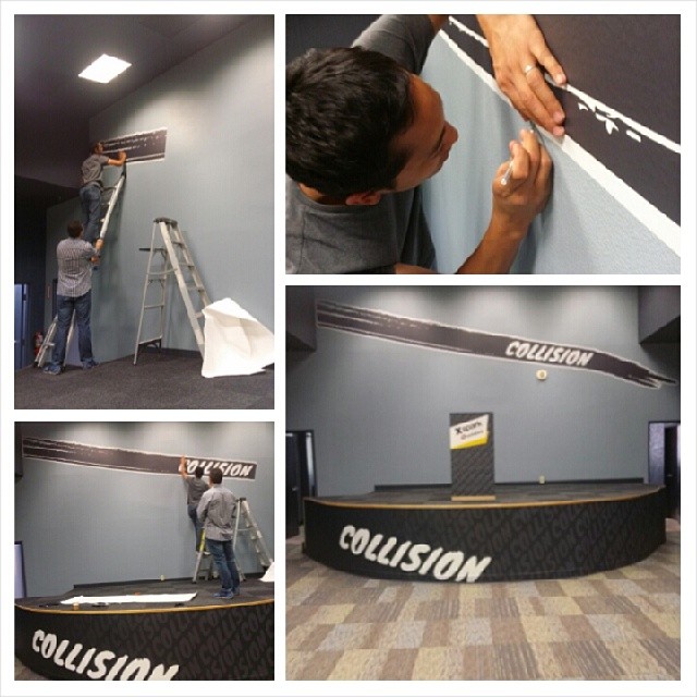 Custom Walls360 Wall-to-Wall Graphics for the #CollisionConf in Las Vegas!  