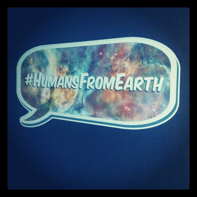 Walls360 Custom Wall Graphics: #HumansFromEarth at the Egyptian Theatre