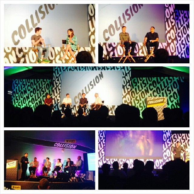 Custom Walls360 Wall-to-Wall Graphics for the #CollisionConf in Las Vegas!  