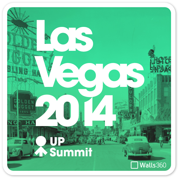 Custom Walls360 Wall-to-Wall Graphics for the UP Global #UpSummit in Las Vegas!  