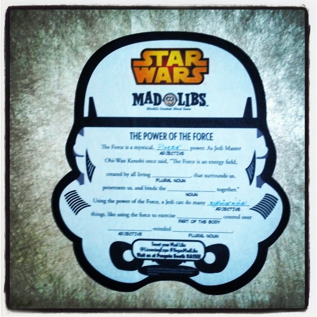 Custom Mad Libs Wall Graphics at the Las Vegas #LicensingExpo!  #VegasMadLibs #Licensing14
