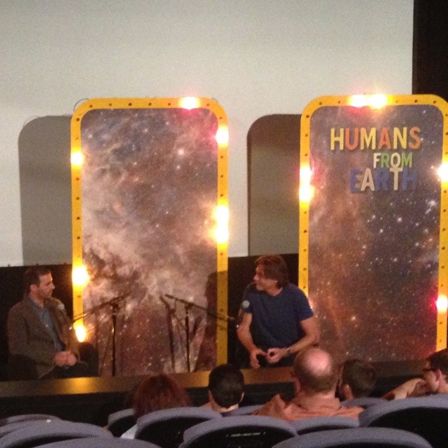 Custom Wall Graphics for #HumansFromEarth at the Egyptian Theatre from Walls360