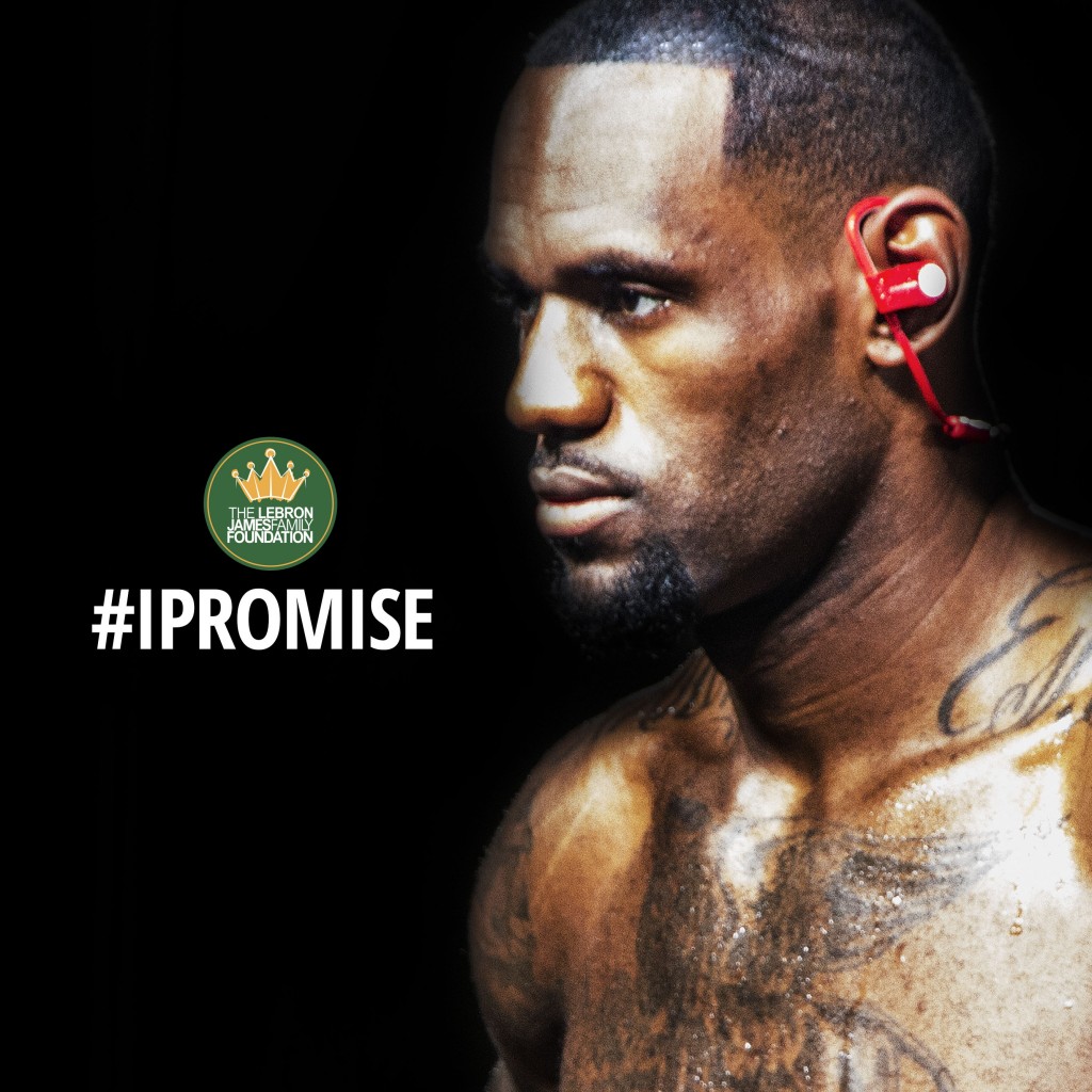 Walls360 Custom Graphics for The LeBron James Family Foundation #IPROMISE