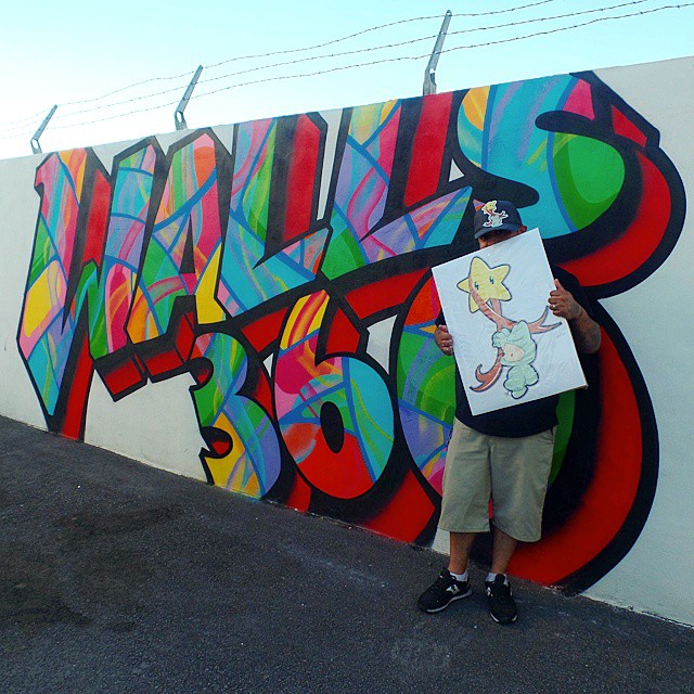 Custom Juan Muniz Graphics for 2015 AFAN AIDS WALK, Las Vegas
