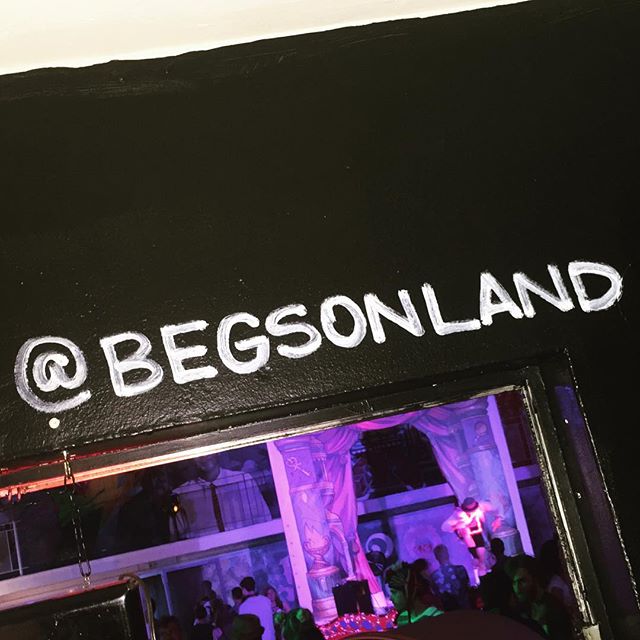 BEGSONLAND custom Big Wall Graphics for the ART MOTEL at the Life is Beautiful Festival in Downtown Las Vegas