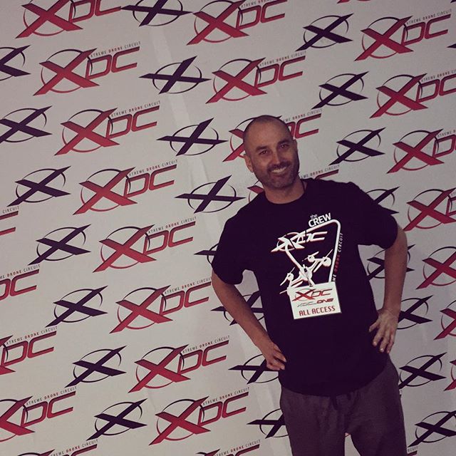 Walls360 custom wall graphics for XDC_ONE Drone Racing in Downtown Las Vegas #XDCRacing