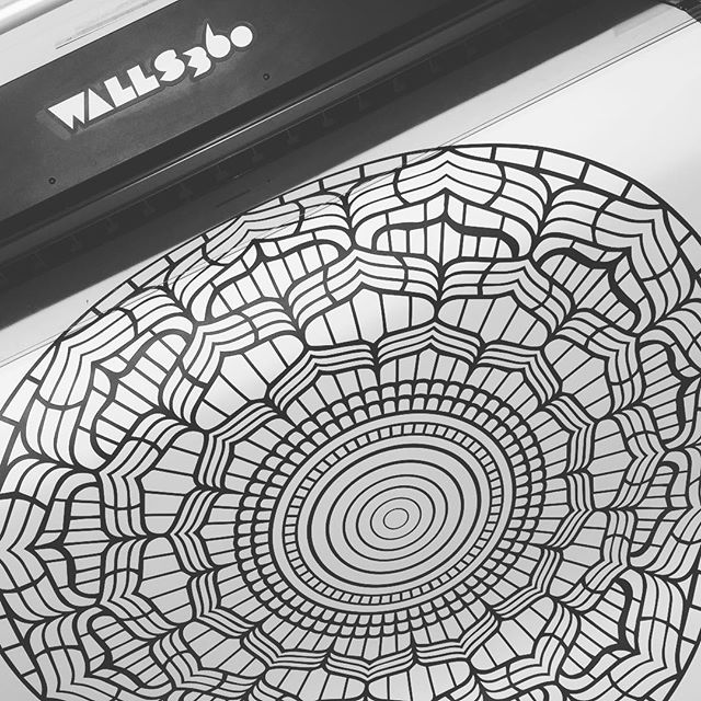 COLORING Wall Graphics from Walls360