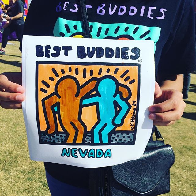 Best Buddies Nevada Friendship Walk 2016 at Bishop Gorman High School, Las Vegas #ColoringParty