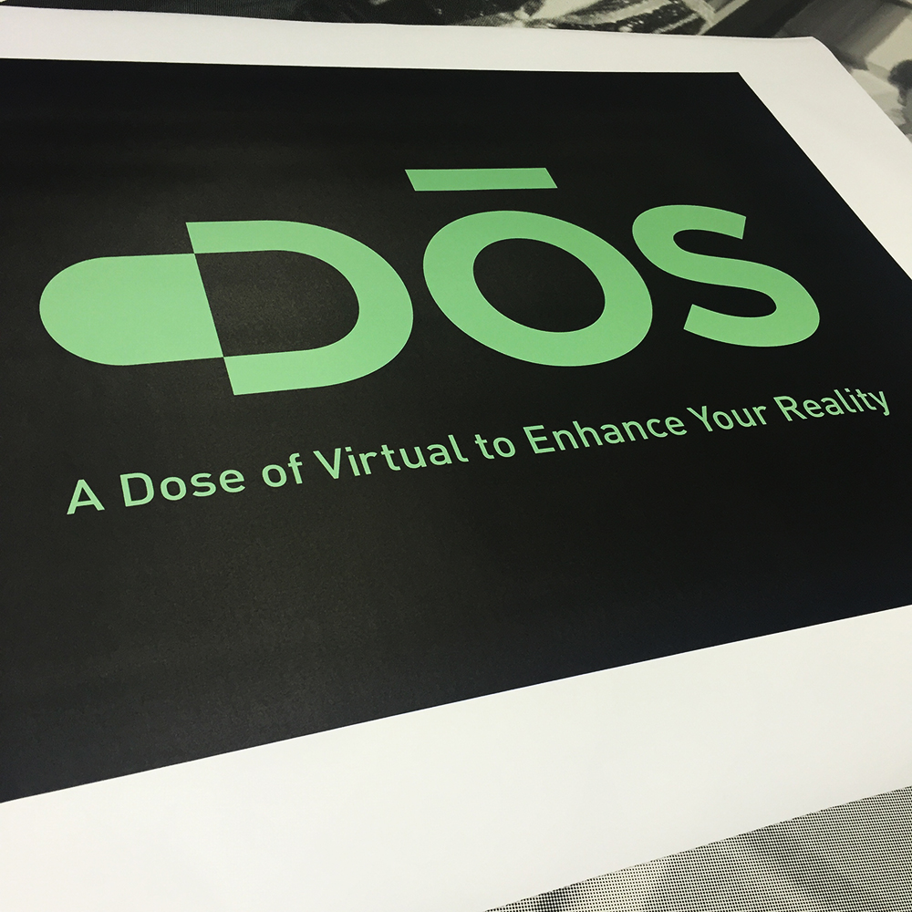 Walls360 custom wall graphics for DOS VR launch #DosVR