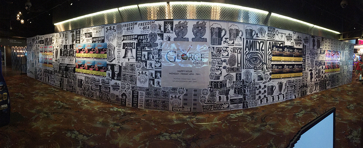  Walls360 custom graphics for The I.S.I. Group at the Downtown Grand Hotel #LasVegas