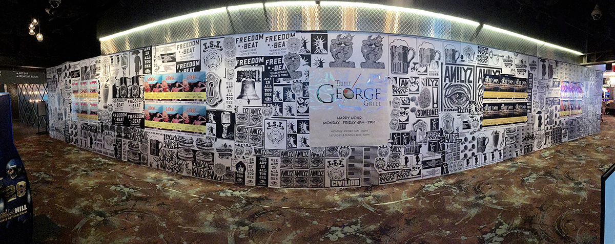 Walls360 custom graphics for The I.S.I. Group at the Downtown Grand Hotel #LasVegas