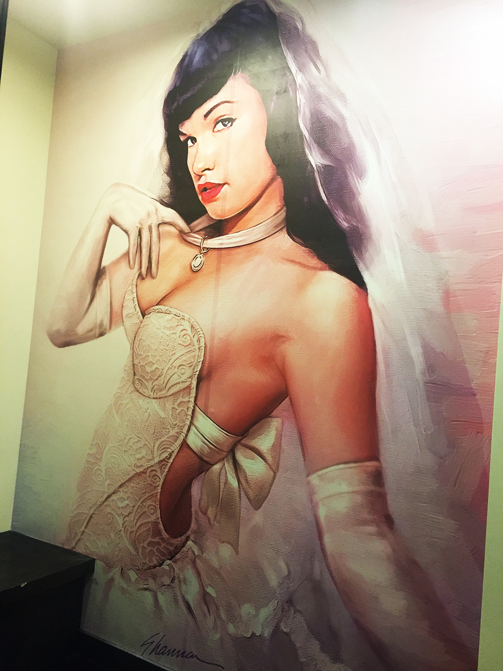 Walls360 Custom Wall-to-Wall Graphics for the New Bettie Page Store in Santa Monica