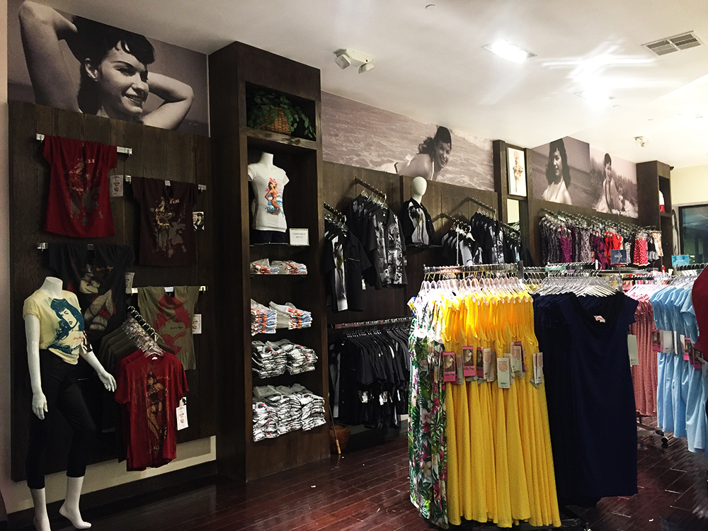 Walls360 Custom Wall-to-Wall Graphics for the New Bettie Page Store in Santa Monica